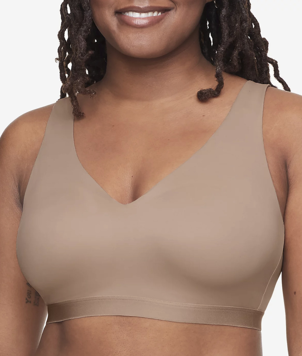 Warner's Cloud 9 Super Soft Smooth Wireless Lightly Lined Comfort Bra Size M